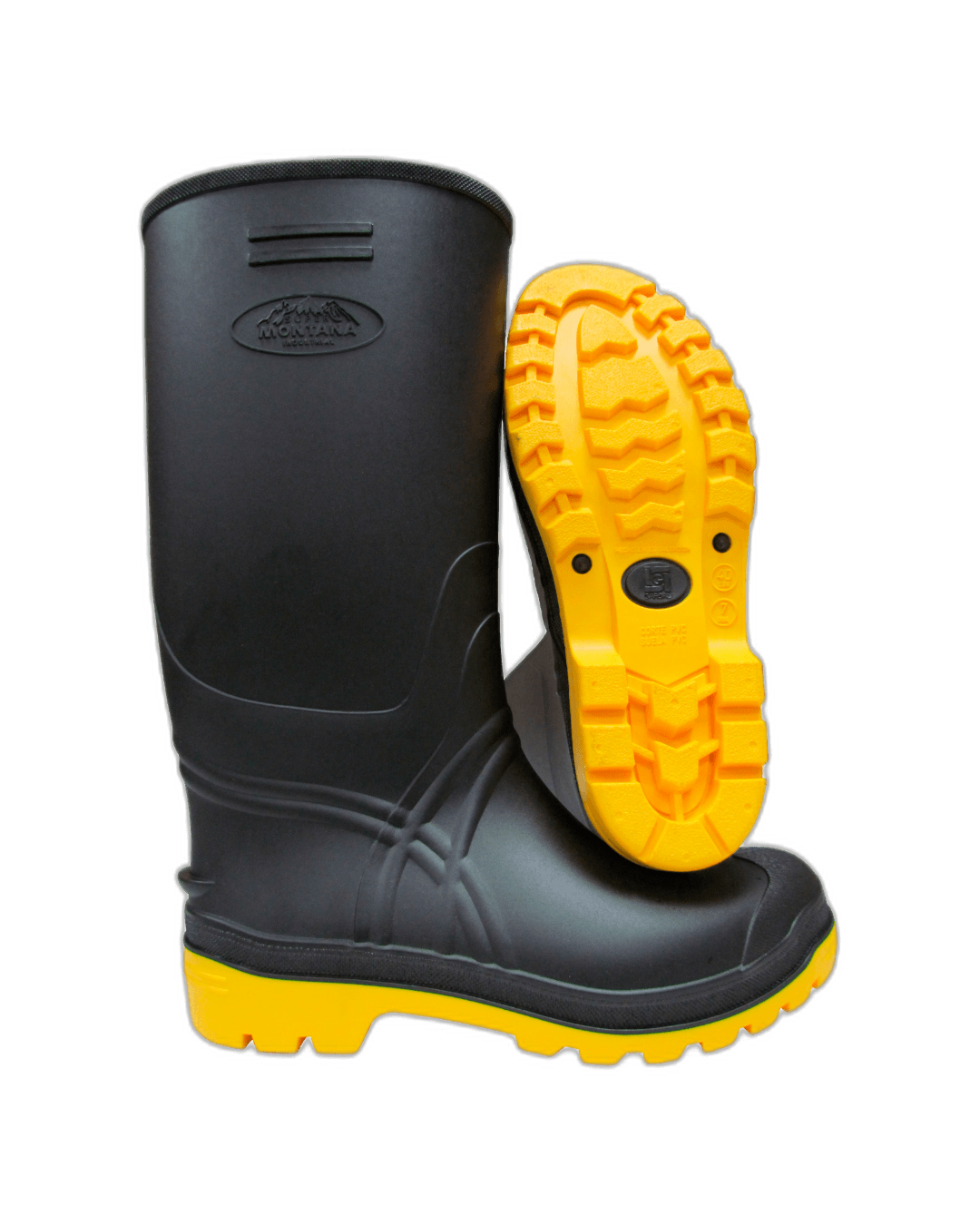 Super Montana Industrial Amarilla - Bota caña PVC suela PVC - Garbal